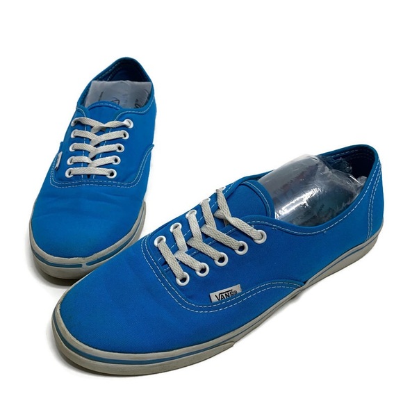 vans shoes blue and white